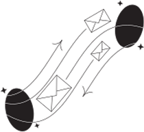 Email marketing illustration