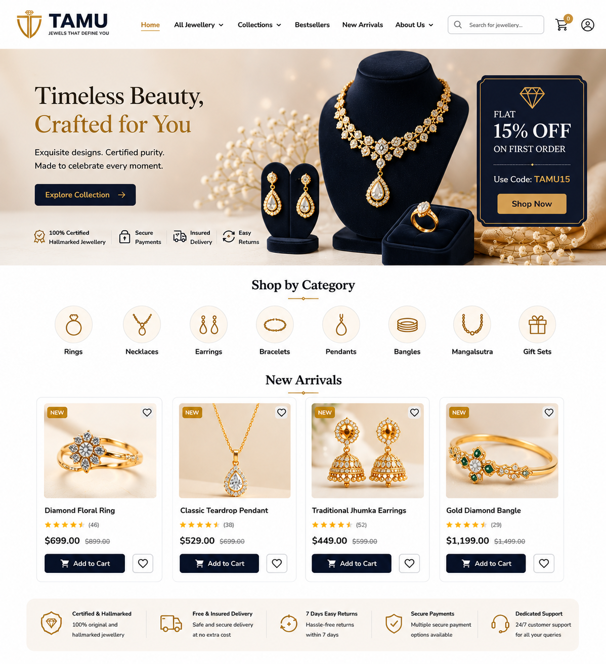 Jewelry storefront